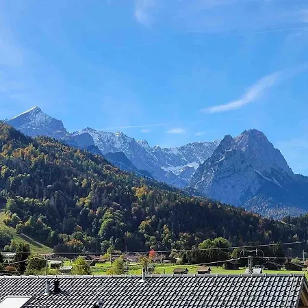 公寓 Alpenglueck Garmisch, Attic