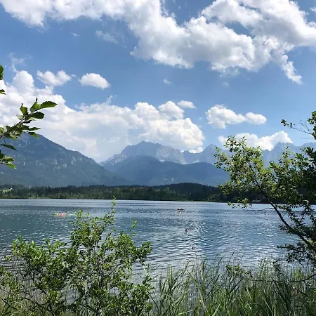 公寓 Alpenglueck Garmisch, Attic 加爾米施-帕滕基興